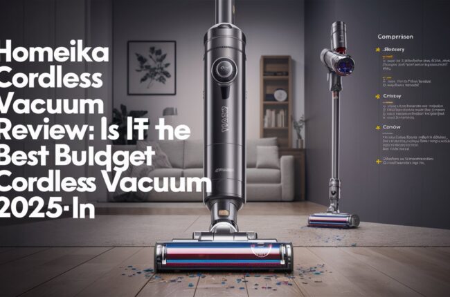 homeika cordless vacuum