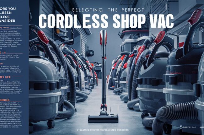 cordless shop vac