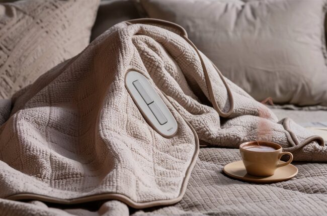 cordless heated blanket