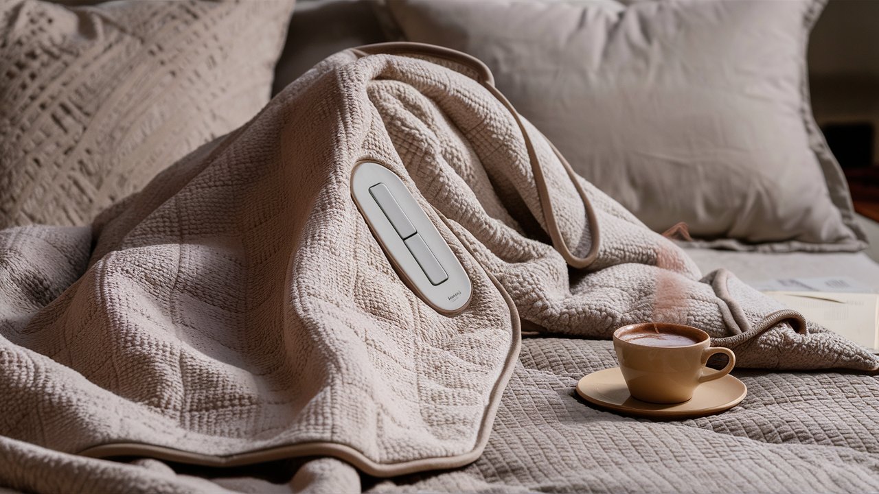 cordless heated blanket