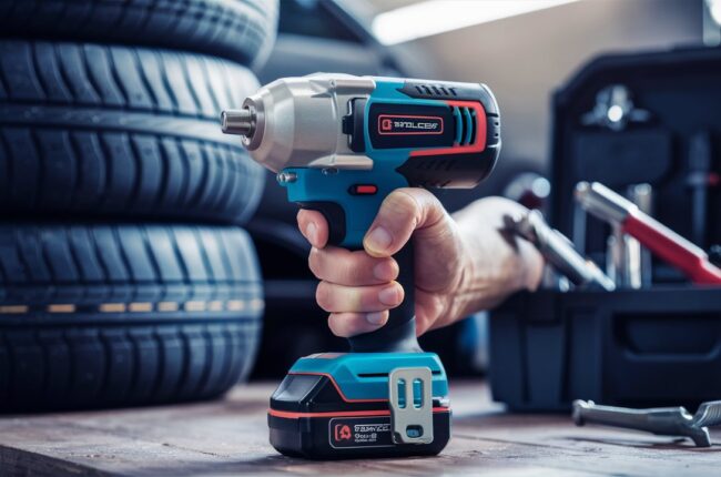 cordless battery impact wrench