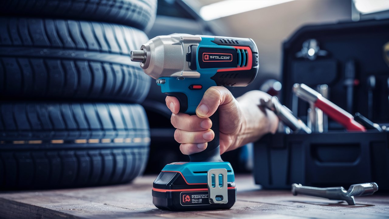 cordless battery impact wrench