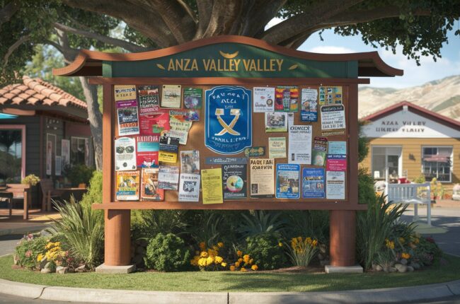 anza valley bulletin board