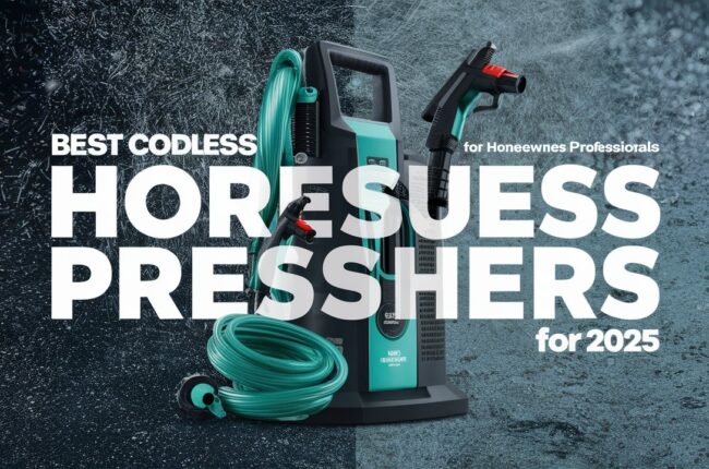 cordless pressure washer