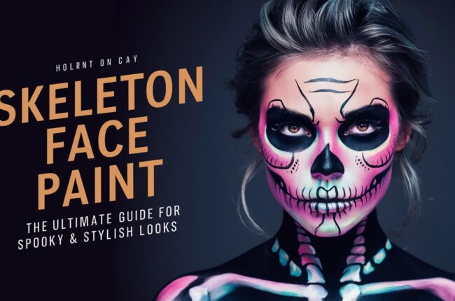 skeleton face paint