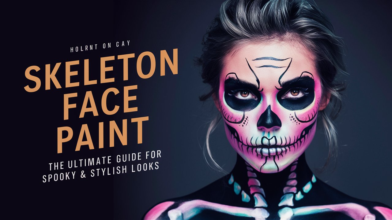 skeleton face paint